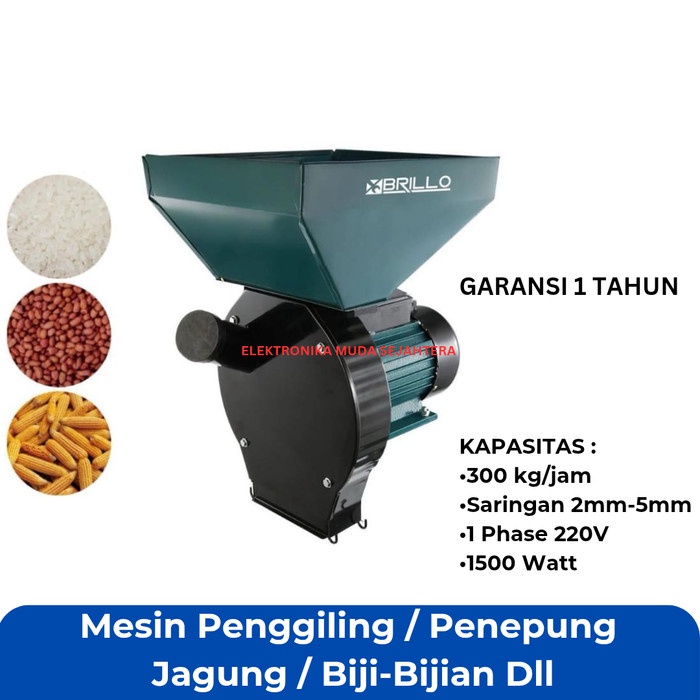 TERLARIS Mesin Penggiling Jagung Utuh / Gilingan Jagung
