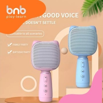 Kids Microphone Wireless Speaker Mainan Karaoke Anak