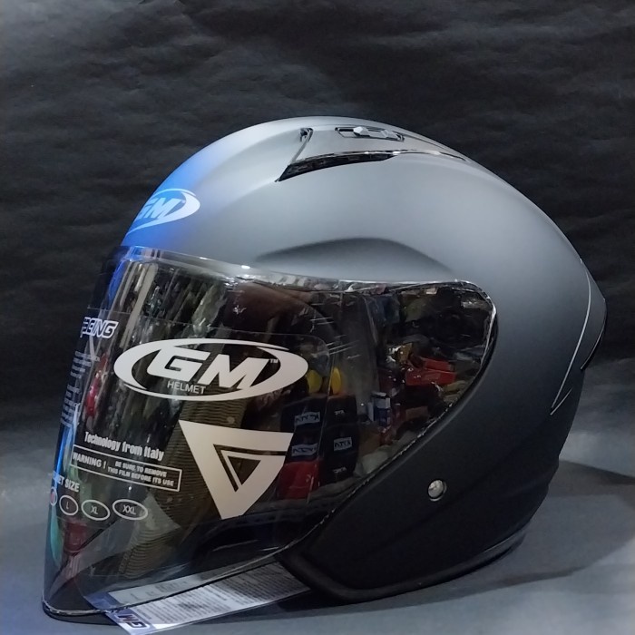 Terbaru Helm Gm G1 Polos Helm Gm Half Face