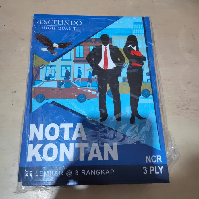 

PROMO! nota kontan besar 3 ply excelindo isi 10 buku