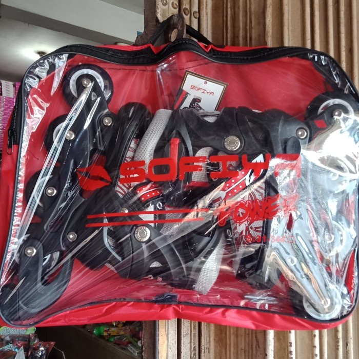 Sepatu Roda Sofiya Power Inline Skate Roda Hitam