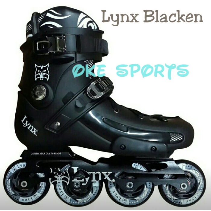 Sepatu roda / inline skate Lynx Blacken