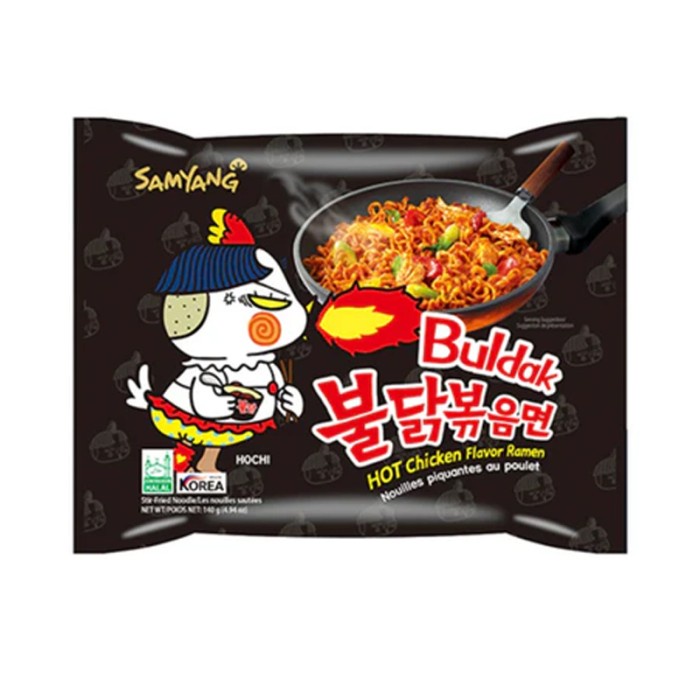 

Promo Terbatas Samyang Hot Chicken Ramen 140G Aman