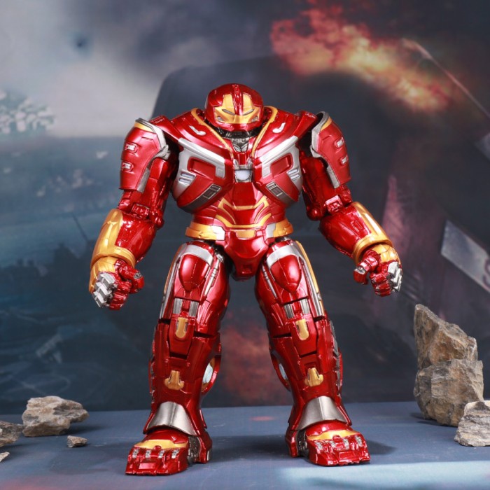 Toys Kingdom Zd 18 cm Infinite Action Figure C Hulkbuster Toys Kids Toy Action Figur Mainan Koleksi
