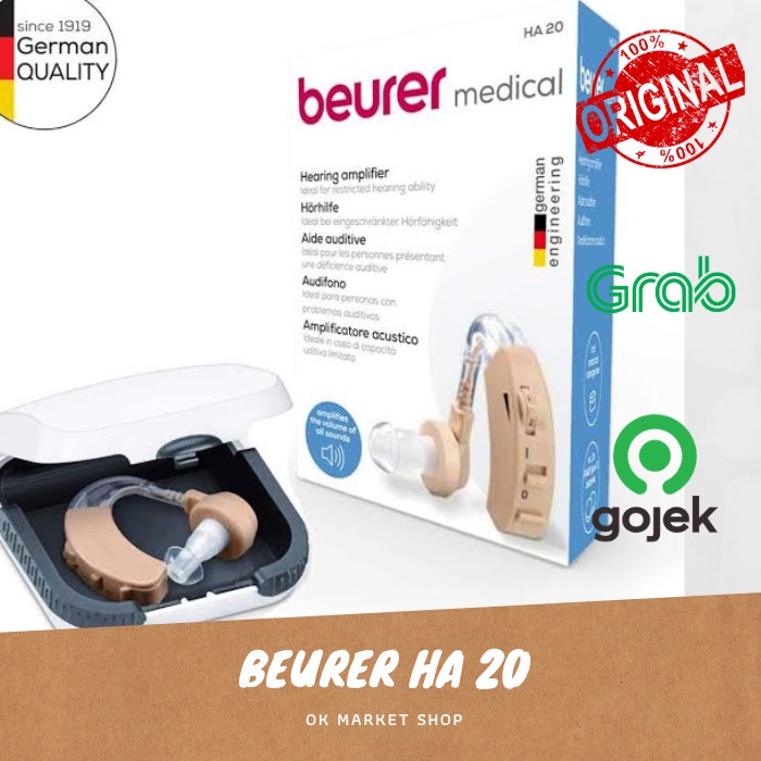 Ready Alat Bantu Dengar Beurer HA20 - Hearing Aid Beurer HA-20