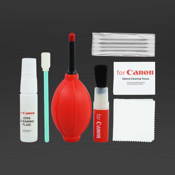 HOT PROMO 7 IN 1 Set USC Set Pembersih Cleaning Kit Kamera Canon W346 Cleaning Kit CCD Swab Sensor
