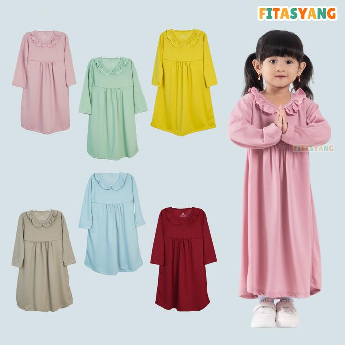 GAMIS ANAK 2-8 TAHUN - YASMIN GAMIS