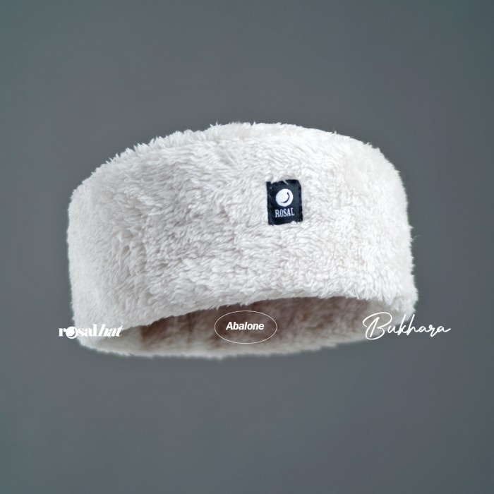 Peci Bukhara Rosal - Songkok Pria Muslim Bulu Rusia Rosalhat