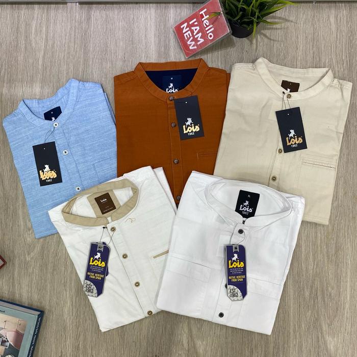 Kemeja Koko Lois Original Baju Muslim Pria SALE lengan pendek