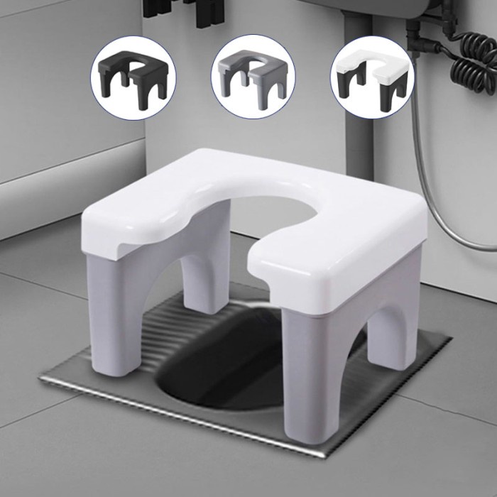 Toilet Closet Jongkok Tempat Duduk Kamar Mandi Kursi Plastik Toilet Duduk Pispot Portable *