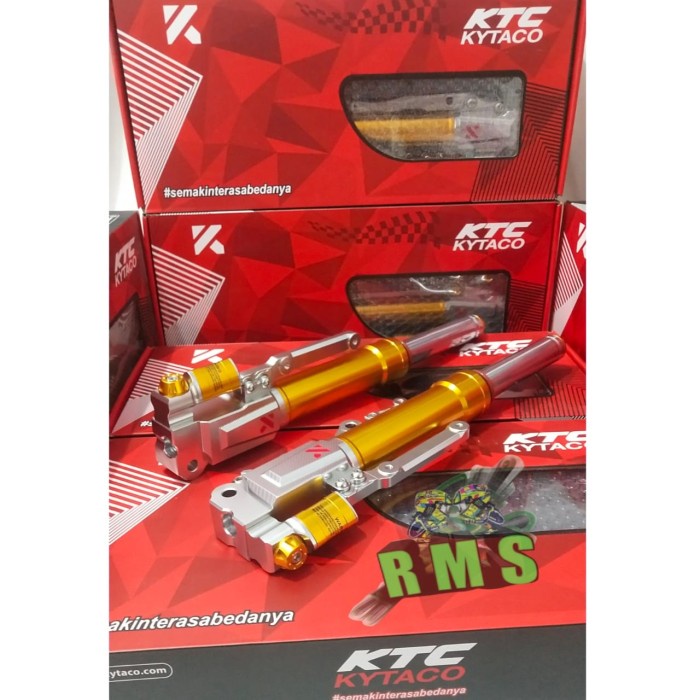 TOP SHOCK SHOCKBREAKER KTC KYTACO DEPAN NMAX OLD,NMAX NEW SHOCK USD BLACK -