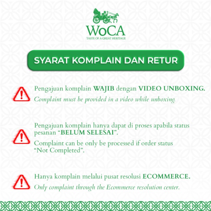 

BARANG TERLARIS WoCA Premium Chocolate 3 x 90g Bars - Cokelat Batang Rasa Mint