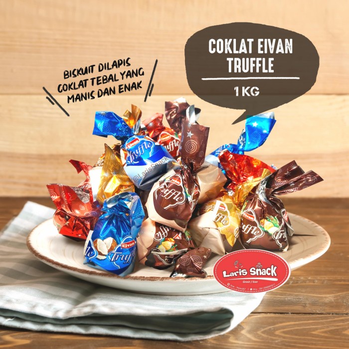 

BARANG TERLARIS Cokelat Elvan Truffle Coklat Turki Mix All Variant 1000gr
