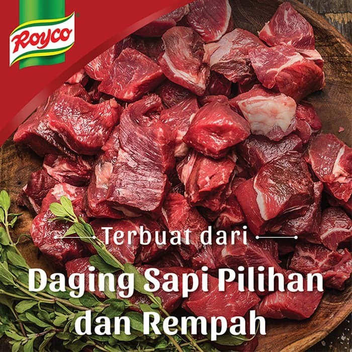

BARANG TERLARIS Royco Bumbu Ekstrak Daging Sapi 1.5Kg