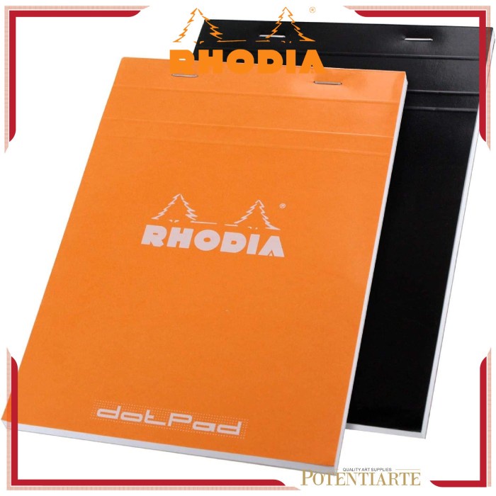 

BARANG TERLARIS Buku Catatan Rhodia A5 Head Stapled Pad N16 Notepad