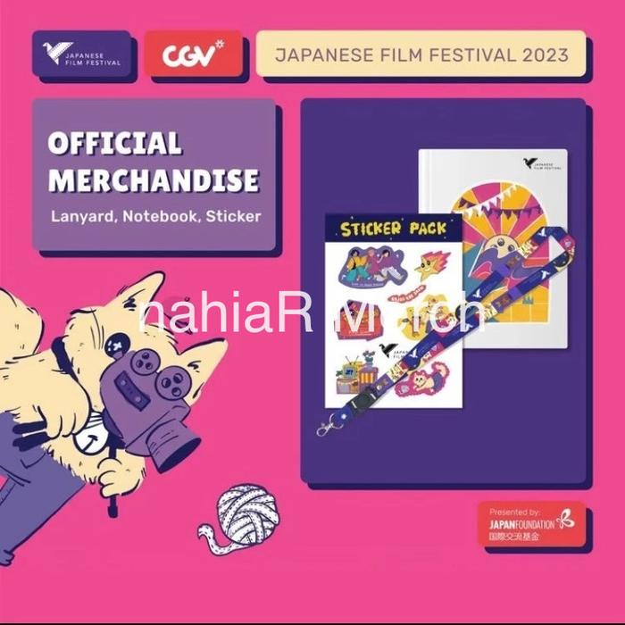 

BARANG TERLARIS Japanese Film Festival 2023 x CGV Official Stationery