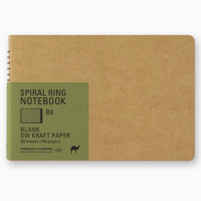 

BARANG TERLARIS Kraft Notebook TRC ori Japan Traveler's Company, utk Journal etc