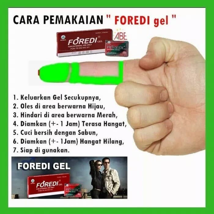 

(Grosir) Foredi Gel 4 Saets Gel Foredi Kemasan 3 + 1 Foredi Gel PT. ABE