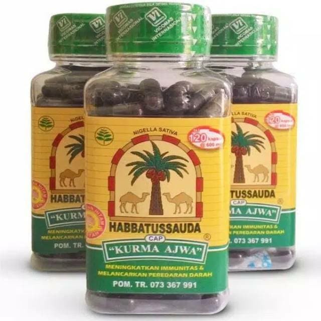 

Habatussauda Cap Kurma Ajwa 120Kapsul
