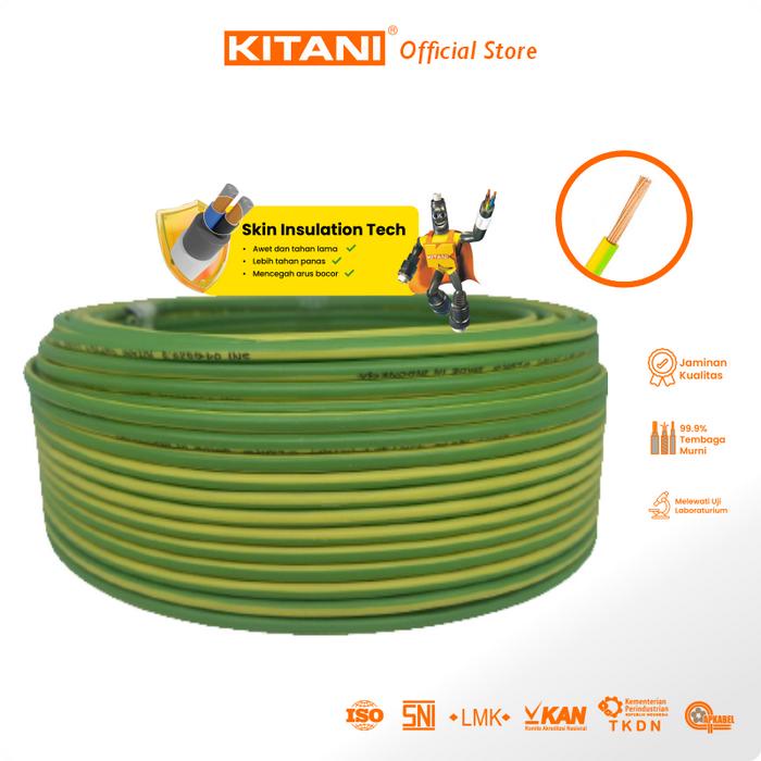KITANI - NYAF 0.75 mm - 50 Meter - Kabel Tembaga Serabut