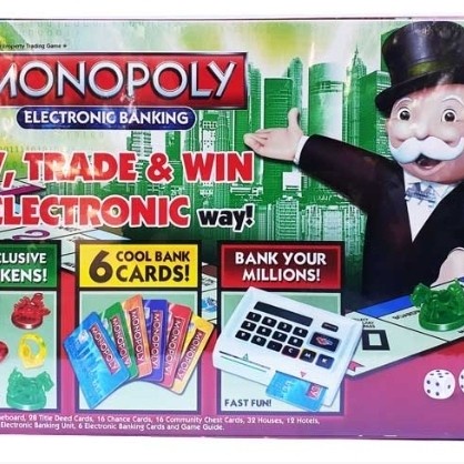 MONOPOLY ELECTRONIC BANKING - 6136B