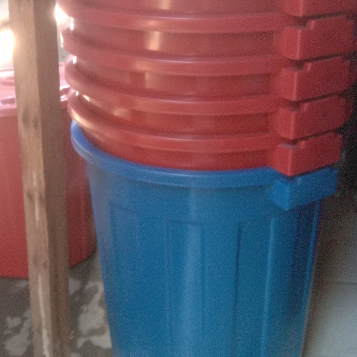 New ember 80 liter warna ember besar ember kamar mandi bak tempayan Berkualitas