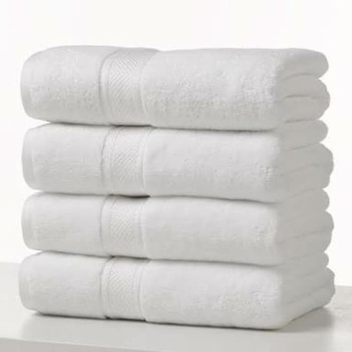 New- handuk Mutia PUTIH hotel 70 x 140 murah tebal