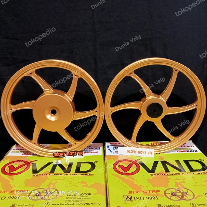velg vnd six star vario 125 150 Beat Scoopy