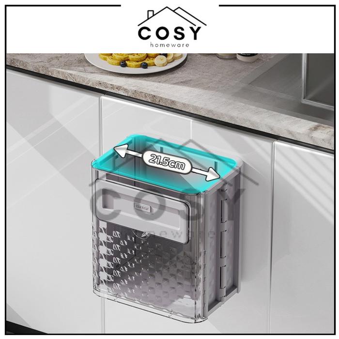 Ready COSY Tempat Sampah Dapur Gantung / Tempat Sampah Dapur Lipat Portable / Kotak Tempat Sampah