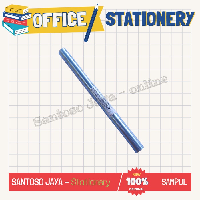 PREMIUM Sampul Buku MIKA Gulung - Sampul Komik Plastik Roll 25x500 cm