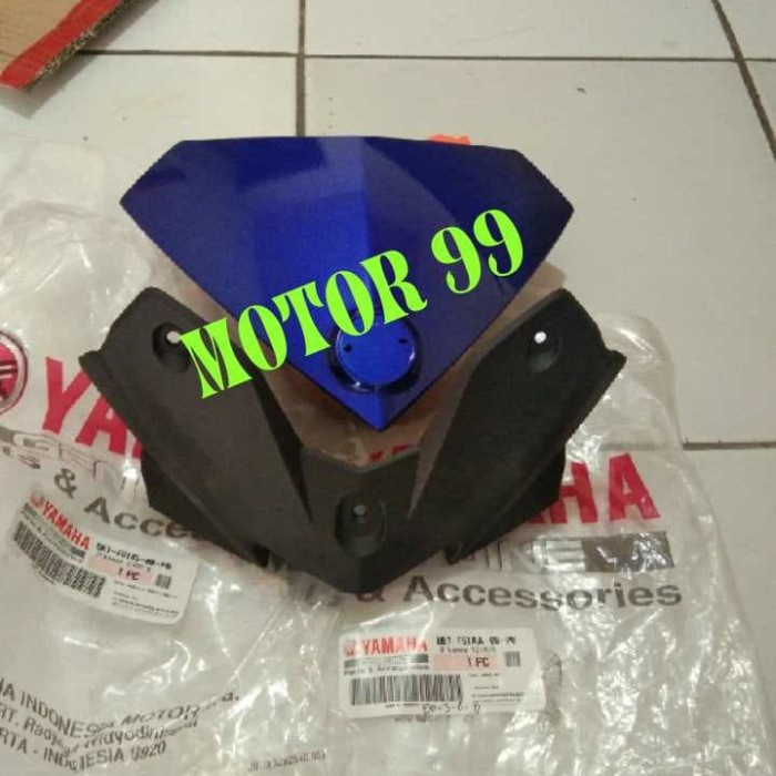 PREMIUM Cover dudukan visor dan visor Aerox 125 ori ygp