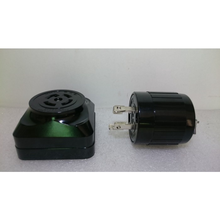 MEIKOSHA, Male / Female, 4 pin LOCK 30A (30 Amp) Plug/socket 250V