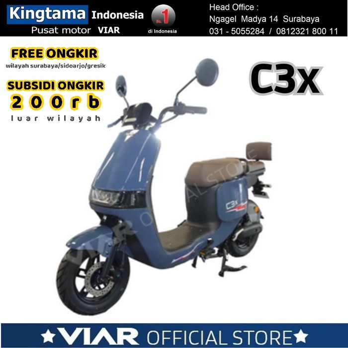 Best seller Sepeda Listrik VIAR C3 - PROMO - ORIGINAL Terlaris