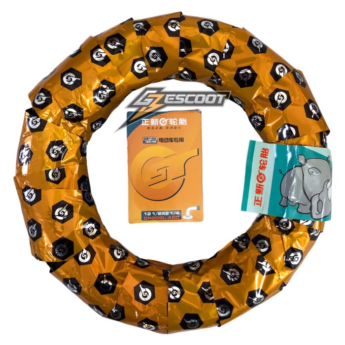 Best seller BAN 12 INCH DYU FIIDO Q1 Q1S RHINO KING ANTI TUSUKAN BAN 121/2 X 21/4 Terlaris