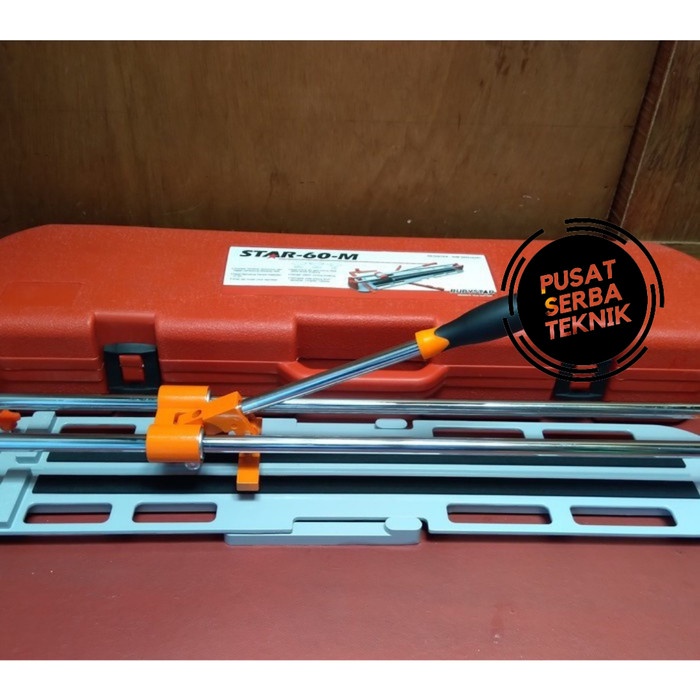 TERBARU ALAT POTONG KERAMIK GRANIT MANUAL RUBY STAR 60-M 60cm MEJA ALAS POTONG