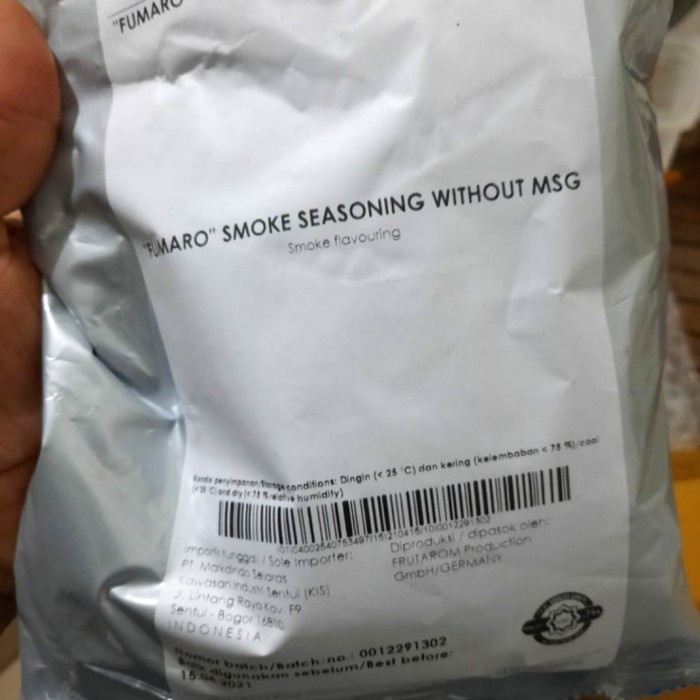 

Promo Terbatas Natama Ingredients - Fumaro - Smoke Seasoning Without Msg - 250 Gram Aman