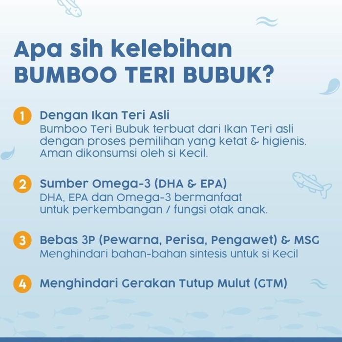 

Sale Terbatas Bumboo Kaldu Asli Mpasi Ayam Sapi Jamur Keju Teri Ati Ayam Bubuk Tanpa Msg & Pengawet