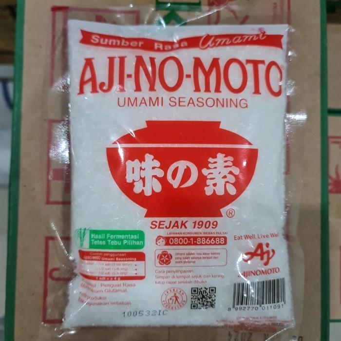 

Sale Terbatas Bumbu Dapur Penyedap Penambah Rasa Micin Mecin Msg Ajinomoto 250 1000 Gr 1 Kg 1Kg
