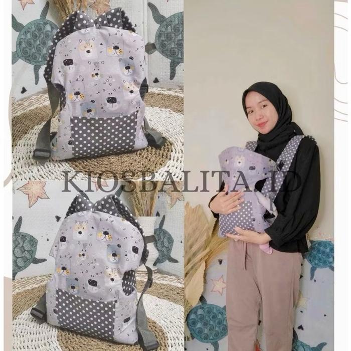 JTTOP" GENDONGAN BAYI MODEL KANTUNG DEPAN / GENDONGAN BAYI RANSEL / GENDONGAN BAYI DEPAN BELAKANG
