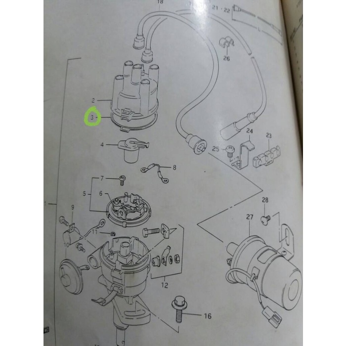 Paking Delco Katana - Carry 1.0 Denso Kode 068