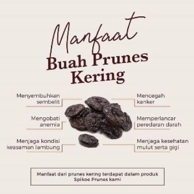 

Best Seller Plum Kering 0.5 Kg / Dried Prune 500 gram