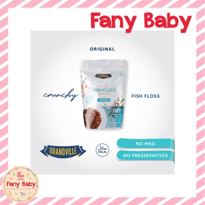 

GRANDVILLE FISH FLOSS RASA ORIGINAL 100GR
