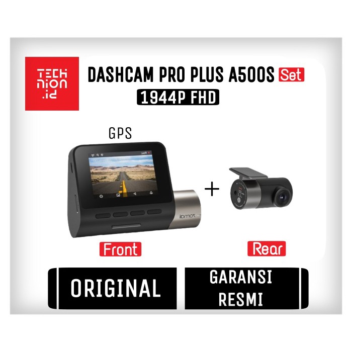Terpopuler 70Mai A500S Pro Plus Dashcam Wifi Gps Adas