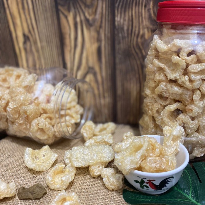 

kerupuk kulit babi 2 liter