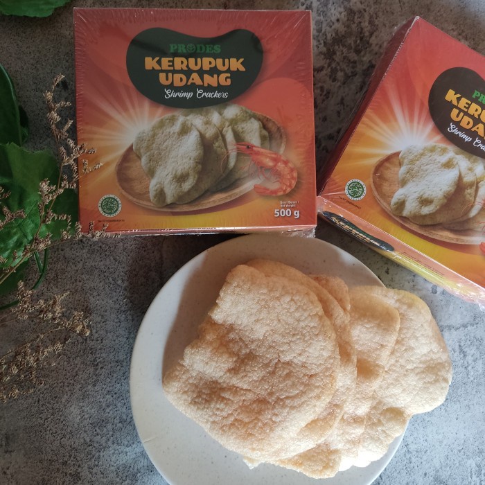 

KERUPUK ASLI UDANG PRODES NIKMAT 500G