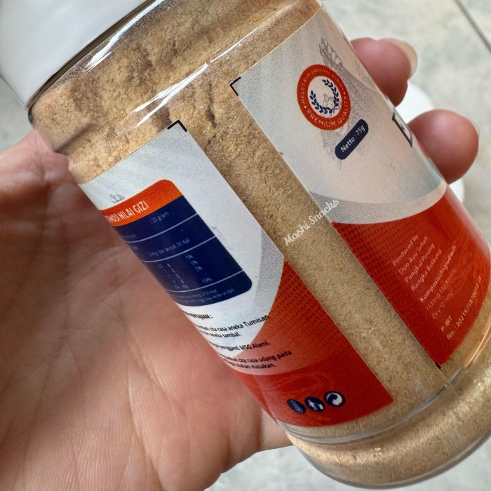 

Sikok Ebi Bubuk Shrimp Powder 75gr Hebi Menir Asli Bangka Udang Kering