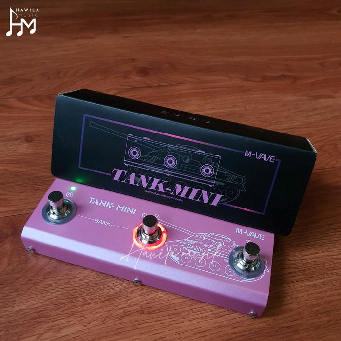 M-Vave Tank Mini Multi Efek Mvave Tank Mini Effect Pedal
