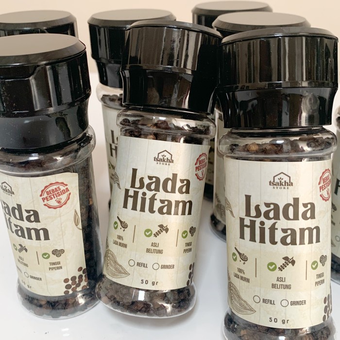

Sale Terbatas Lada Hitam Asli Belitung - Whole Black Pepper Aman