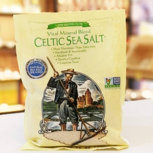 

Promo Terbatas Fine Ground Celtic Sea Salt Vital Mineral Blend 200Gr Aman