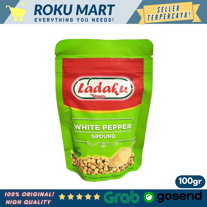 

Promo Terbatas Ladaku Merica Bubuk 100 G / Ladaku Lada Putih Bubuk 100Gr Aman